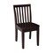 International Concepts Rectangle Set of 2 Mission Juvenile Chairs, 13 in W, 16 in L, 26 in H, Wood, Rich Mocha CC15-263P - alternate 5